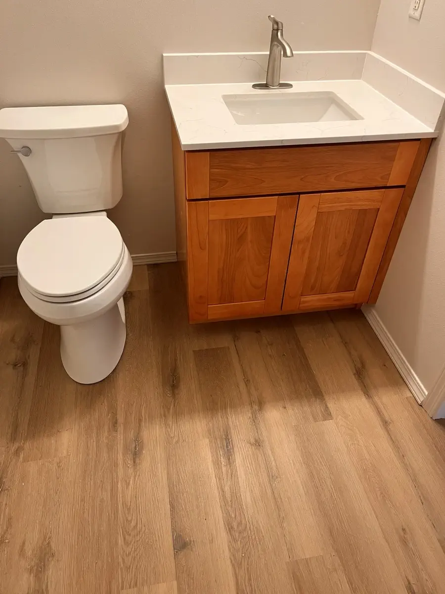 Bathroom flooring design