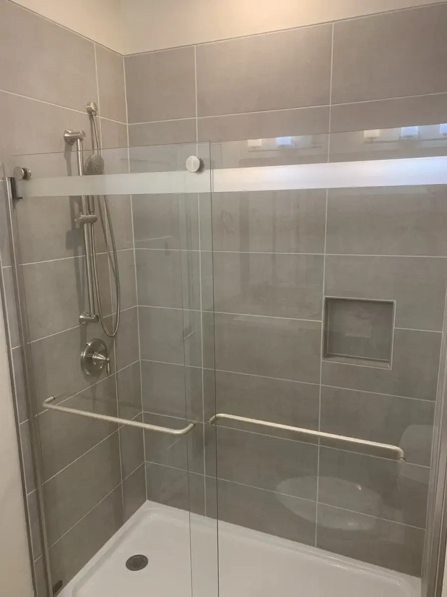 Glass shower design